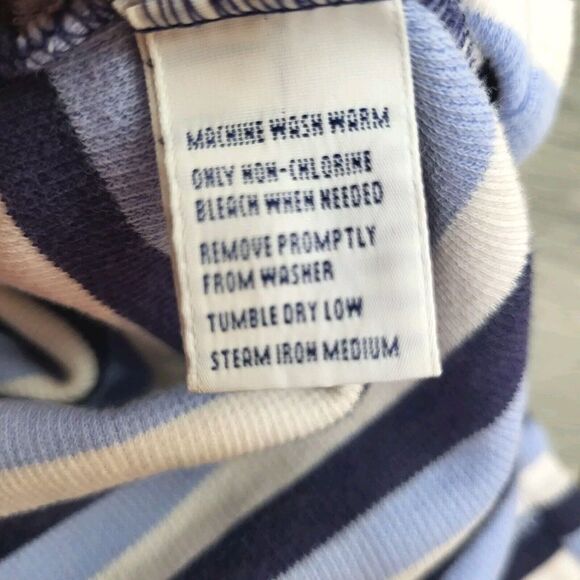 Polo Ralph Lauren Shirt Mens XL Blue Striped Short Sleeve Made In Bolivia‎ - Picture 7 of 9